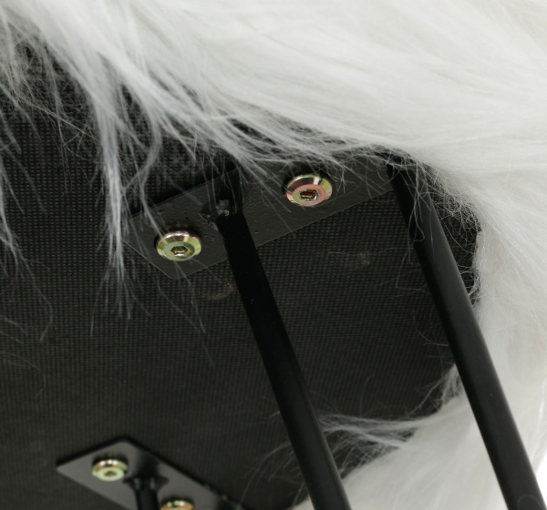 Пуф Ронда 35х42 см білий 