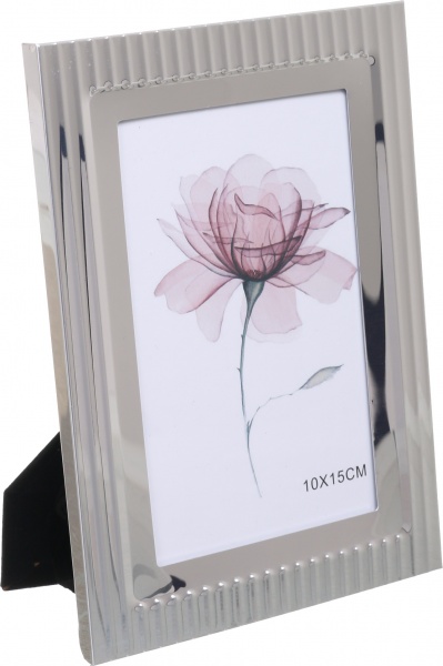 Рамка для фото SILVER металл 1 фото 13х18 см серебряный 