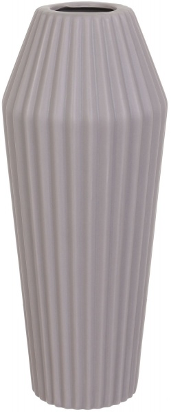 Ваза керамическая бежевый Осло 13,5х33 см