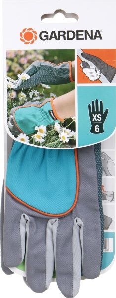 Перчатки Gardena садовые, розмер с покрытием ПВХ точка XS (6) 00201-20,000,00