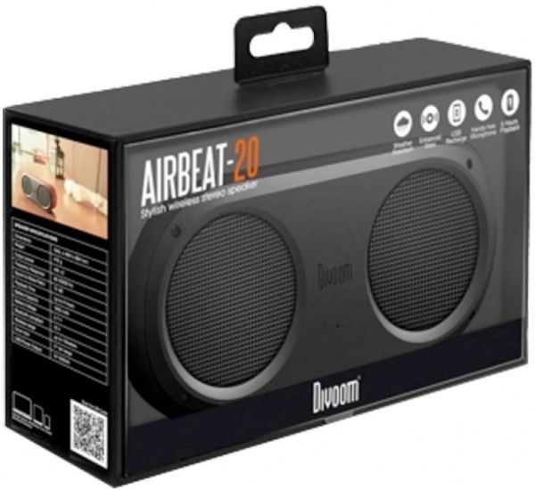 Акустична система Divoom Airbeat 20 2.0 black 