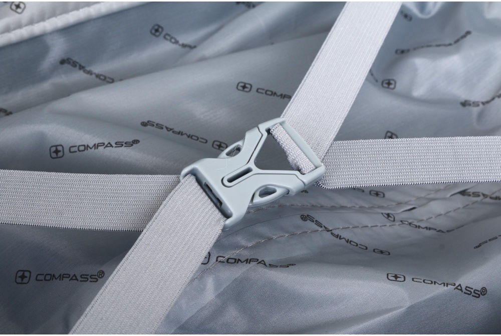 Чемодан Compass №LS080609 S 40 л темно-зеленый 50x35x23 см