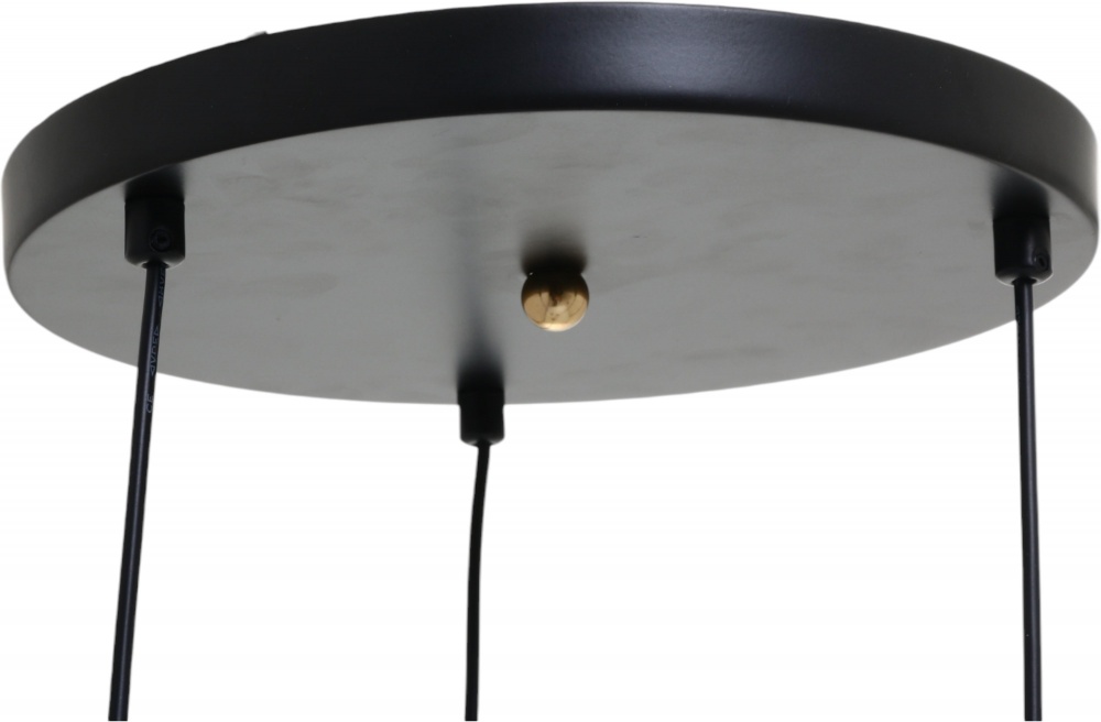 Підвіс Sensio Bresta 3x40 Вт E14 чорний/мідний LS-74662/3PB-E1440W