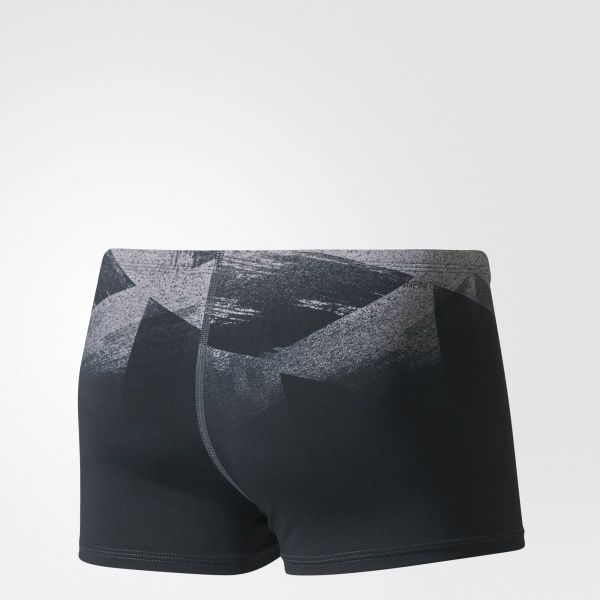 Плавки Adidas Infinitex+ 3-Stripes BP5794 р.6 черный