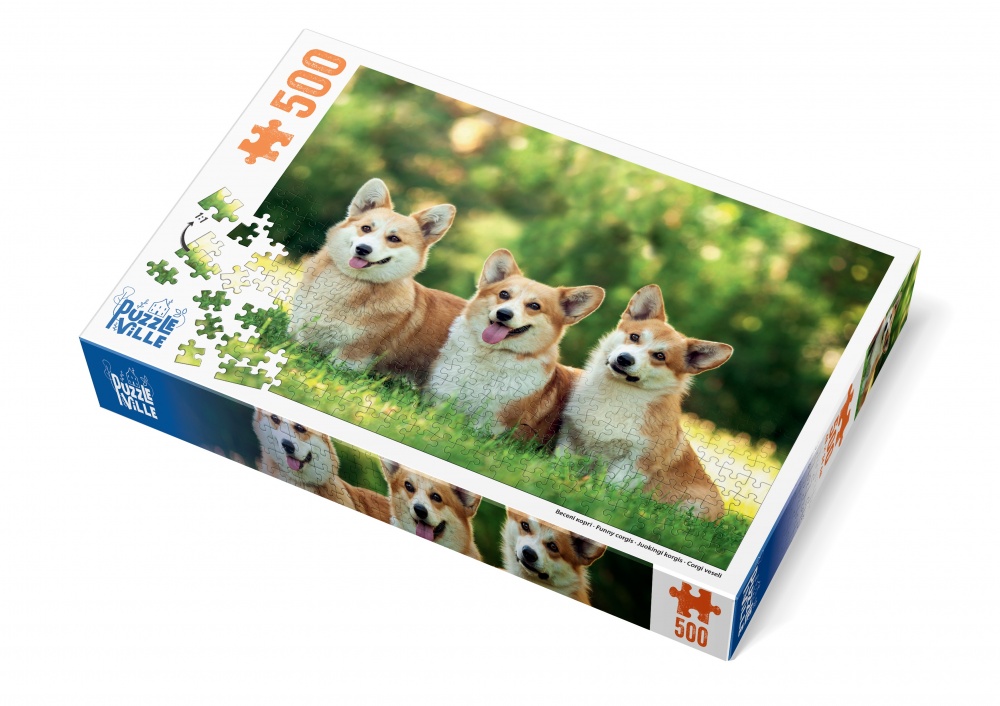 Пазл PUZZLEVILLE Веселые корги 500 элементов PZL500_10