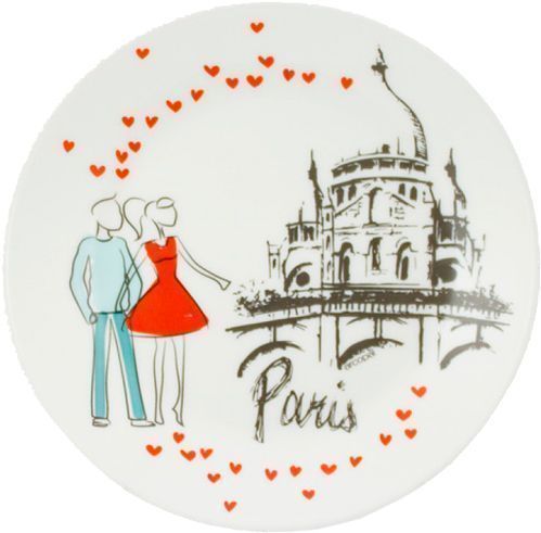 Тарілка десертна Lutecia 18 см біла P4425 Arcopal