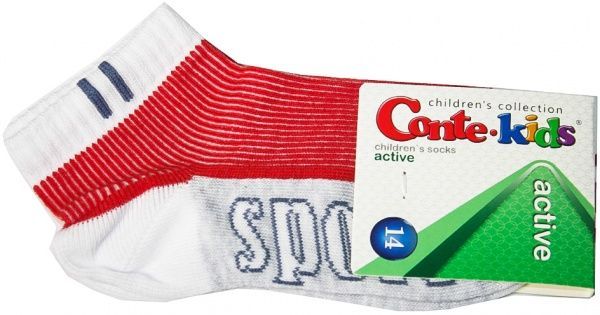 Носки детские Conte-Kids ACTIVE 309 13С-34СП р.14 красный 