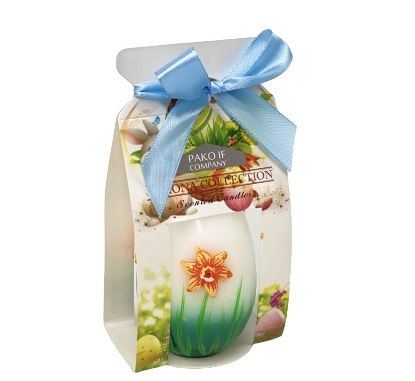 Свічка Verona Collection Egg L Easter Нарцис Pako-If