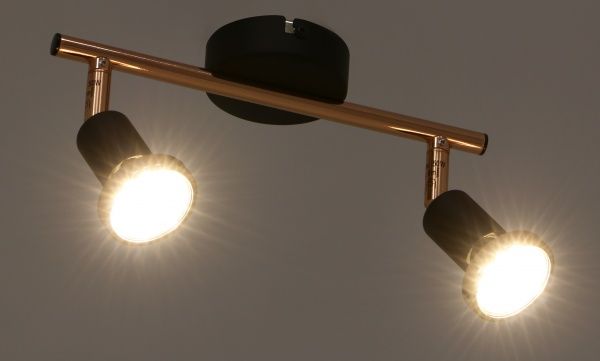 Спот Rabalux Valentine 6847 2x50 Вт GU10 медь 