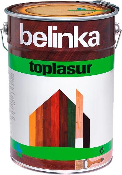 Фарба-лазур Belinka Toplasur 31 графітово-сірий напівглянець 1 л