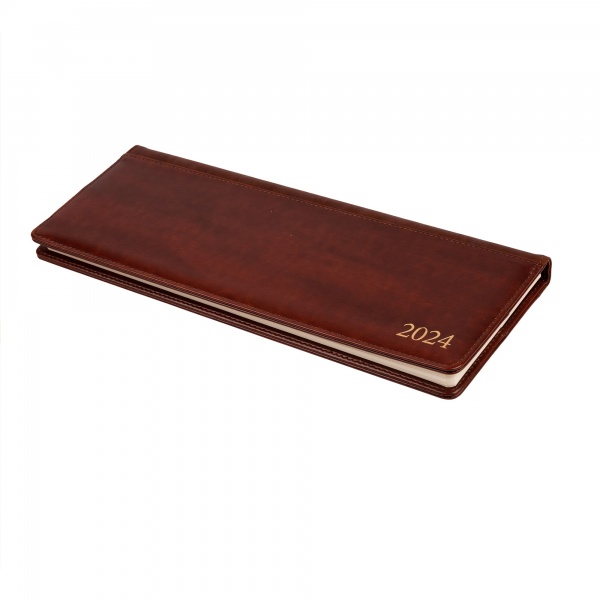 Планінг настільний датований 2024 Whisky коричневий 128 стор. Leo Planner