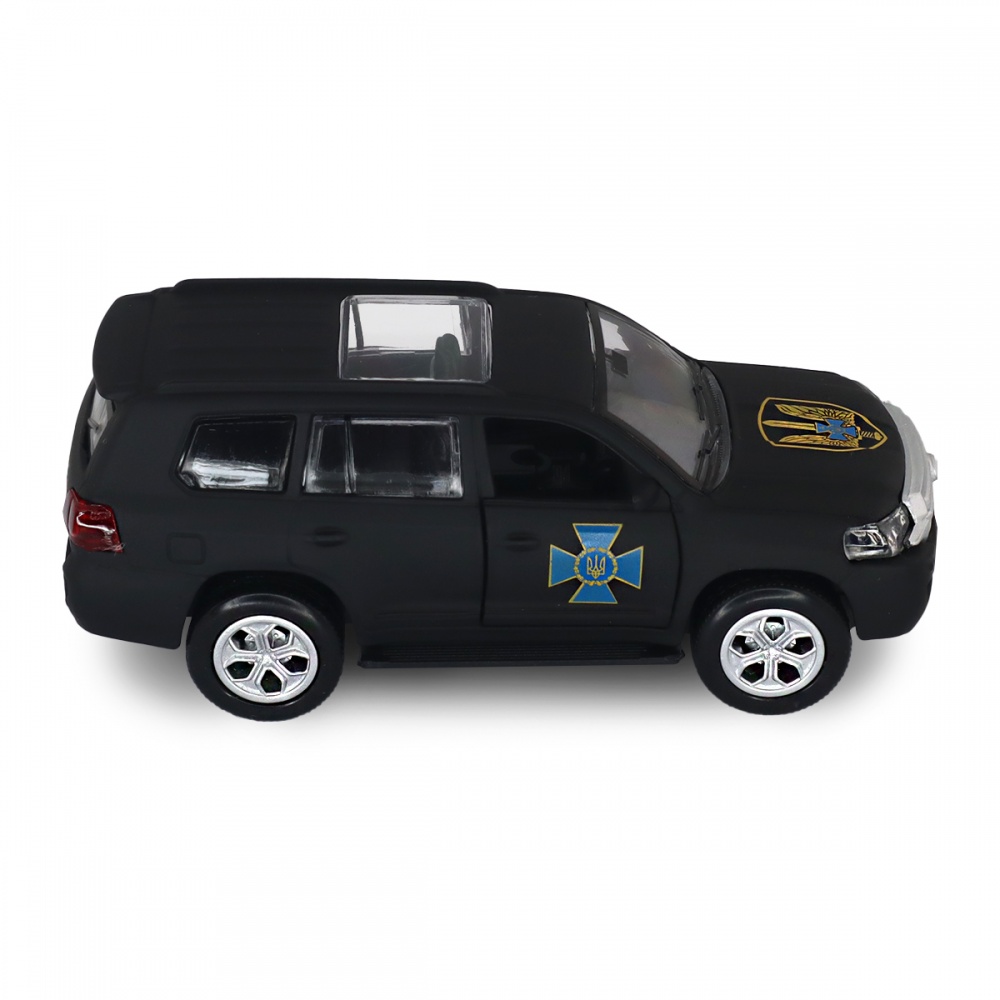 Автомодель TechnoDrive 1:32 серии Шевроны Героев Land Cruiser ЦСО Альфа KM6010SA