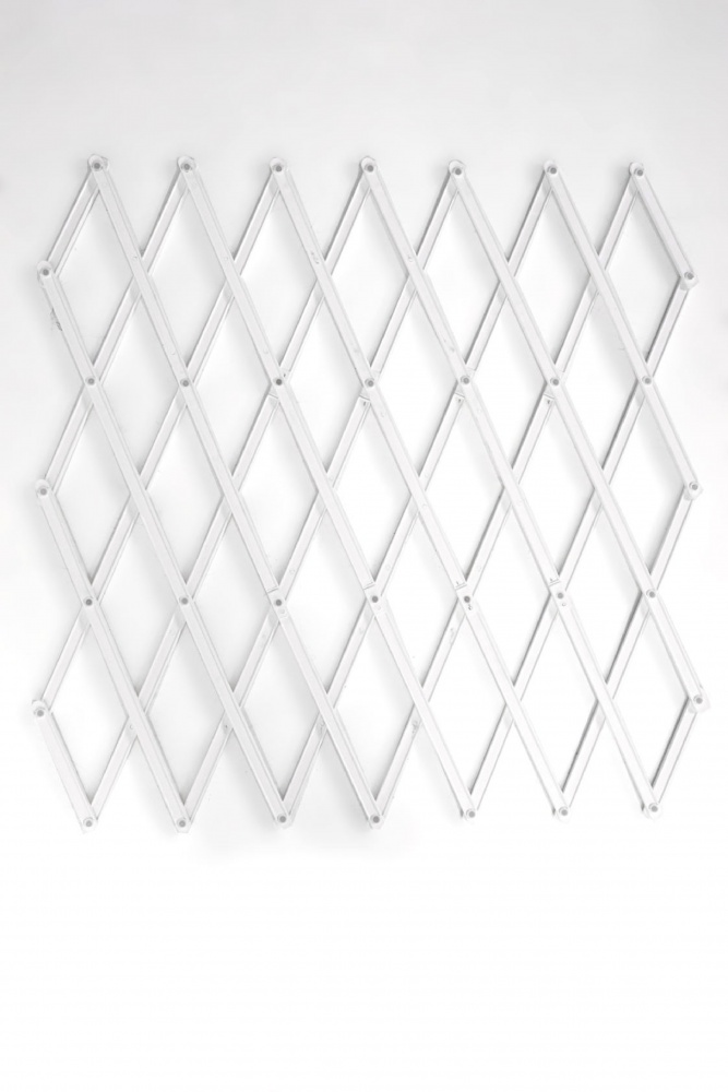 Секция ограждения ММ-Пласт Пергола W85 x H150 см белая