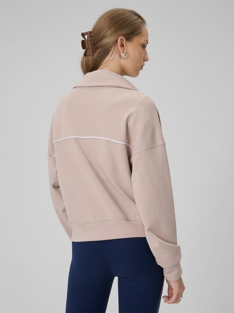 Джемпер 4F SWEATSHIRT F2174 4FWSS26TSWSF2174-83S р.S бежевый