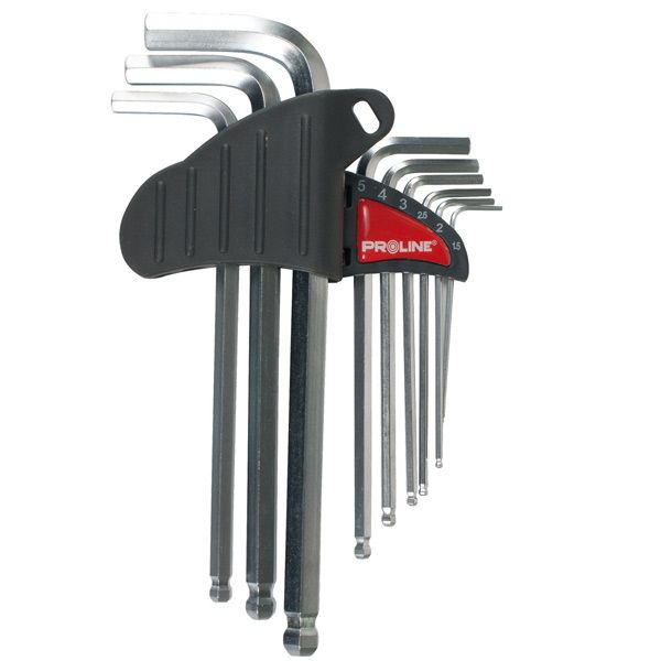 Набір ключів шестигранних Proline 1,5-10 мм 48329