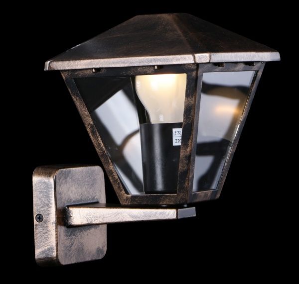 Бра Niagara ELNX-34071-W E27 60 Вт IP44 античная латунь 