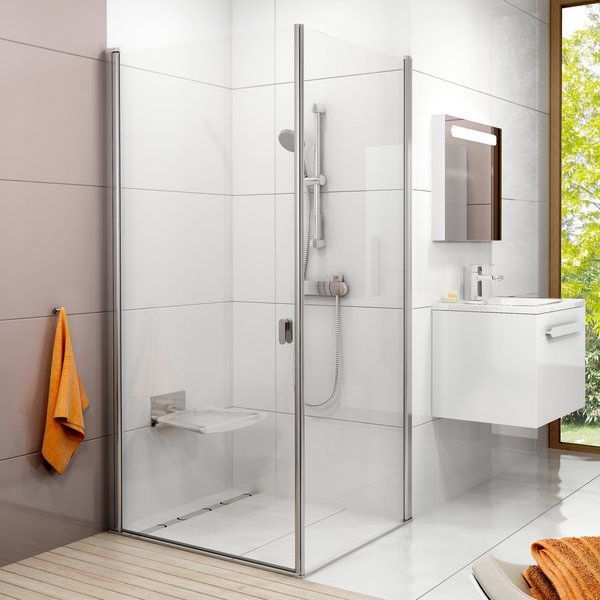 Душевые двери Ravak CRV1-90 Білий+Transparent 