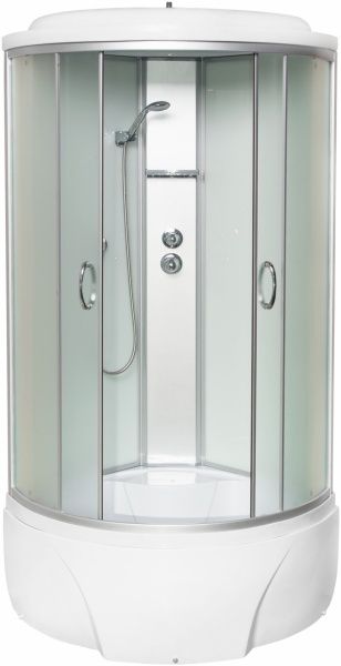 Душовий бокс SELAK VK68-18 профиль сатин, стекло матовое fabric