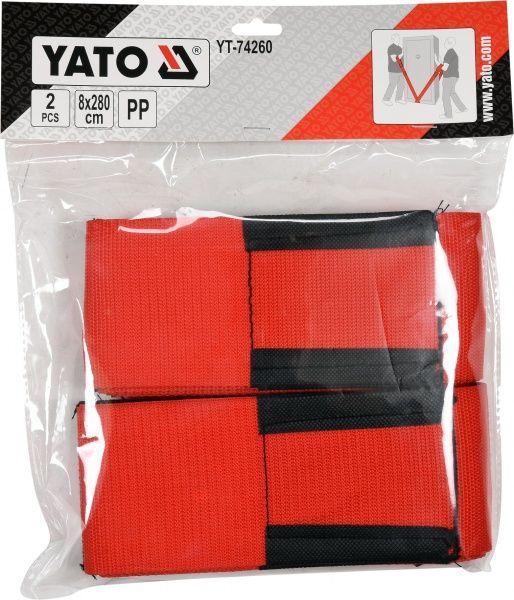 Набір для переміщення вантажів YT-74260 YATO 8х280 см