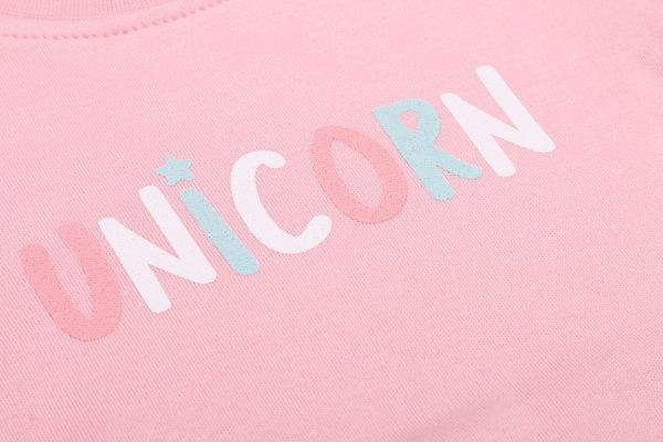 Боді Colibrі з довгим рукавом UNICORN р.74 кораловий/бежевий CLG004 