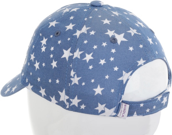 Кепка для девочек Pampona 21 L 12 р.52 светлый джинс 