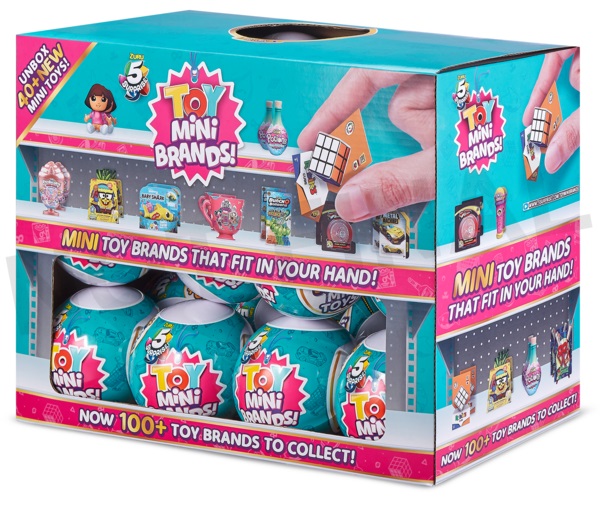 Ігровий міні-набір Zuru Mini Brands TOY Фігурки-сюрприз у шарі 5 шт. в асортименті 6816104 