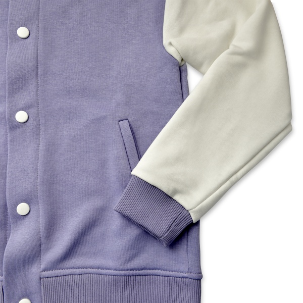 Бомбер детские WP Merchandise Бомбер / Бомбер р.140 белый/светло-сиреневый FWPBOMBER23PR0140 