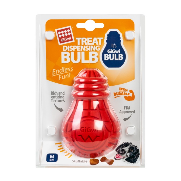 Игрушка для собак GiGwi Лампочка резиновая M Bulb Rubber