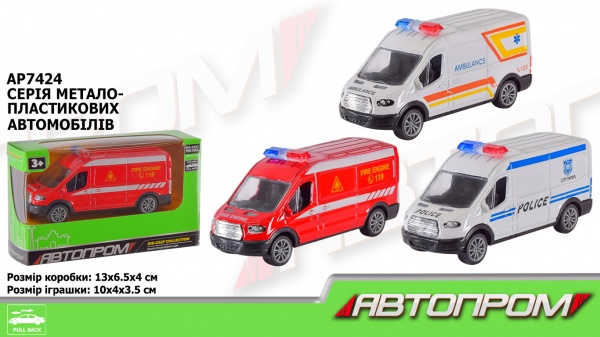 Автомобіль Автопром 1:50 AP7424