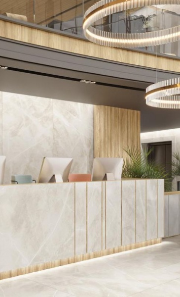 Плитка INTER GRES Salone бежевий 60x120 69 021/L 