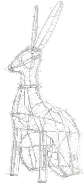 Декоративная фигура LED Заец 102 см 