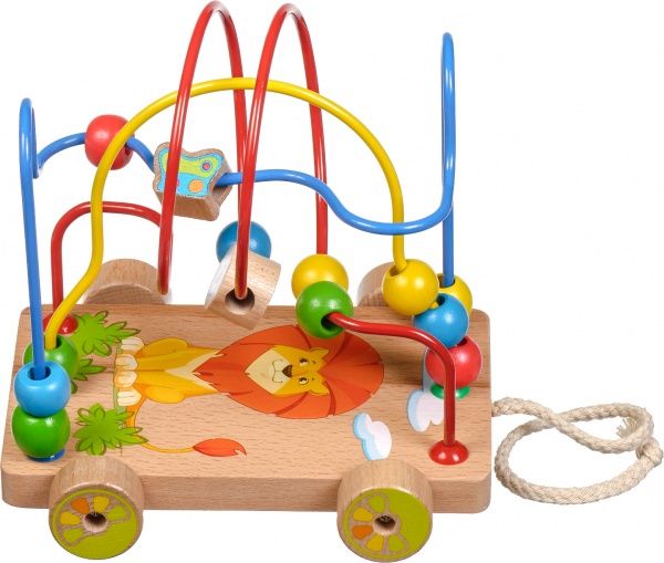 Лабіринт-каталка Іграшки з дерева Левеня