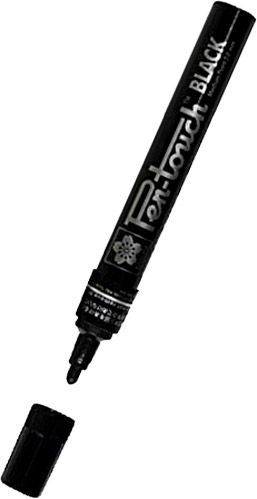 Маркер Sakura Pen-Touch средний MEDIUM 2.0 мм XPFKA#49 черный 