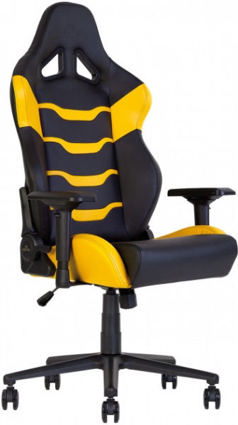Крісло Hexter RC R4D TILT MB70 ECO/02 чорно-жовтий 