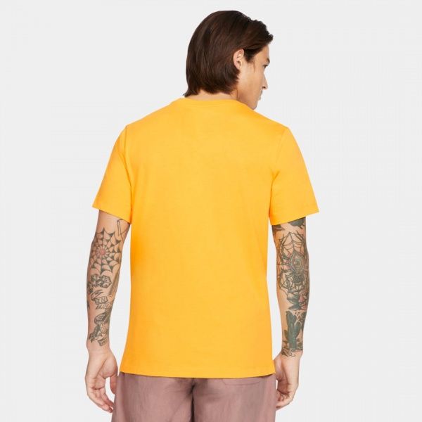 Футболка Jordan M J JUMPMANAir HBR SS CREW CV3425-739 р.S жовтий