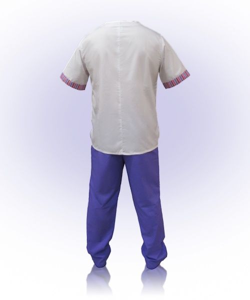 Костюм хирургический Торнадо Панацея р. XL 52-54 рост 3-4 34123-10-8ж-52-3 фиолетовый