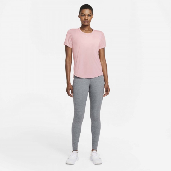 Футболка Nike W NK ONE DF SS STD TOP PLUS DJ6709-630 р.3X рожевий