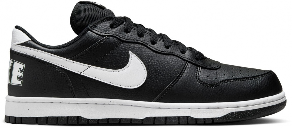 Кроссовки мужские демисезонные Nike BIG NIKE LOW 355152-016 р.45 черные