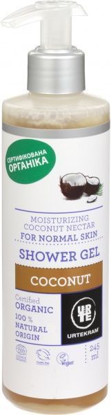 Гель для душа Urtekram Кокос 250 мл