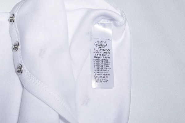 Комбинезон детский Фламинго р.68 белый 495-1009 