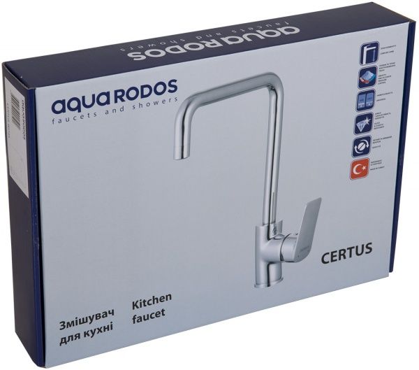 Смеситель для кухни Aqua Rodos Certus 90725