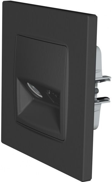 Розетка TV оконечная Plank Electrotechnic Classic/Nordic антрацит PLK0811241