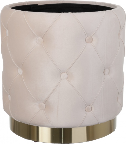 Сундук-пуф Louis бежевый 40х40х44 см 