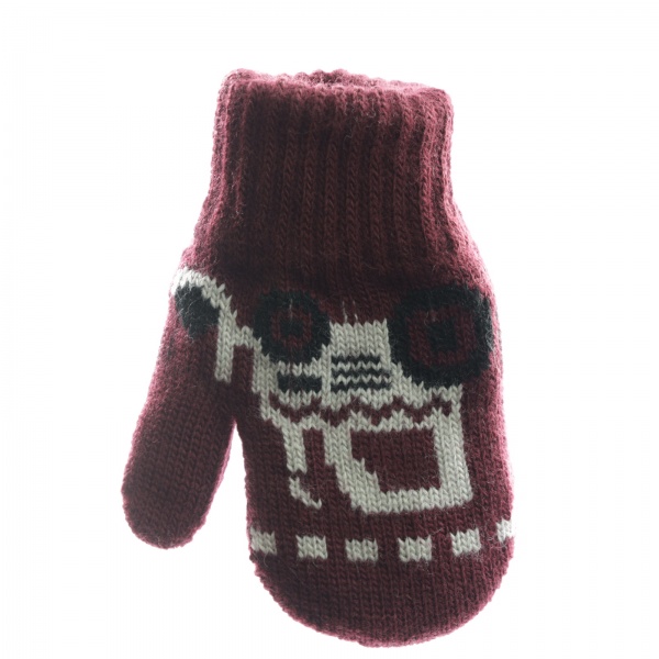 Рукавички Margot Bis Digger р.14 Бордо 8685 