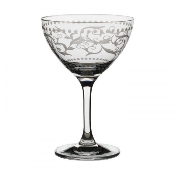Набір бокалів для коктейлів Martini Punkte Design 250 мл Classic Cocktails 6 шт./уп. (Е651508925) Rona — фото 1
