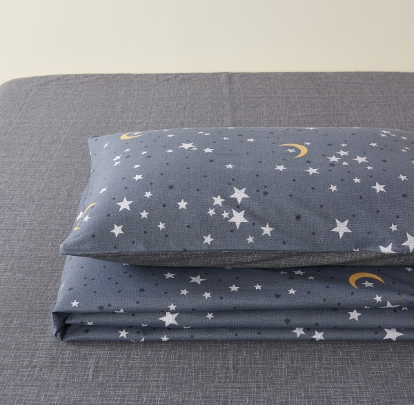 Комплект постільної білизни Noite 1,5 синій La Nuit 