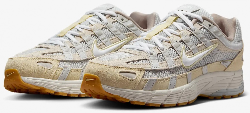 Кросівки жіночі демісезонні Nike W P-6000 OPP1 HV4312-025 р.38,5 сірі із жовтим