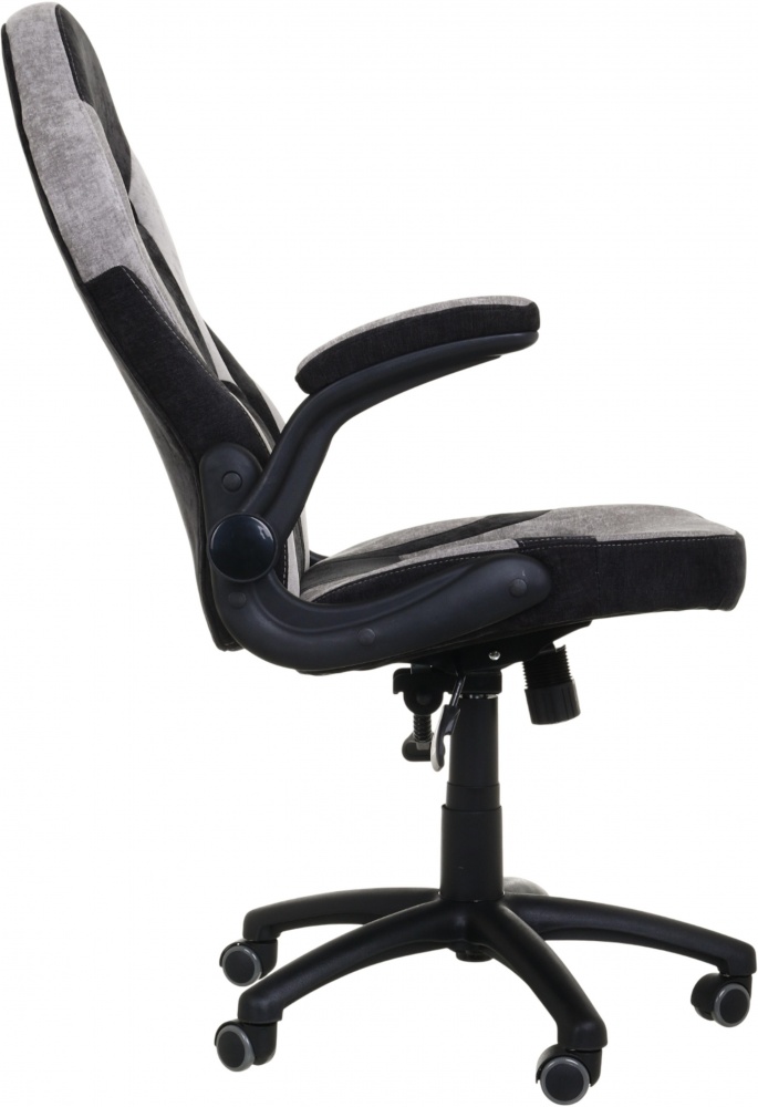 Крісло ігрове Центр Меблів Грант сіро-чорний