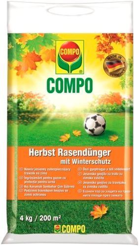 Добриво органічне Compo тривалої дії для газонів 4кг+4кг N2-3170-18