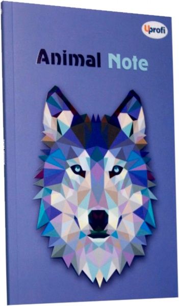 Блокнот Animal Note В6 40 листів синій Uprofi plan